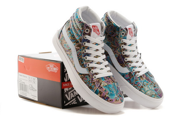 Vans High Top Shoes Women--081